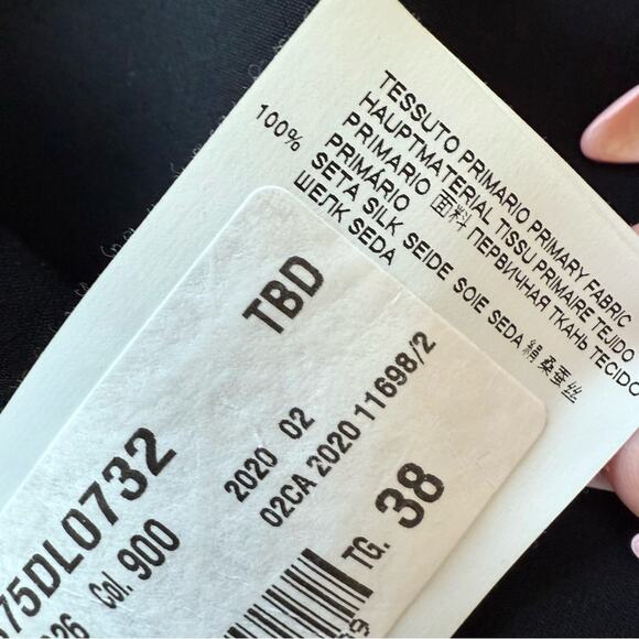 NWT!!! Dsquared2 women silk blouse size 38 IT or 8 US Authentic Retail 850$ - Picture 7 of 8